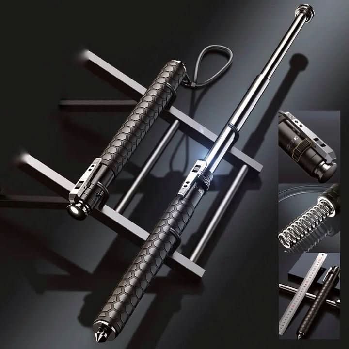 Lisslune | Automatic Self-Defense Walking Stick – Pop-Up Safety Cane
