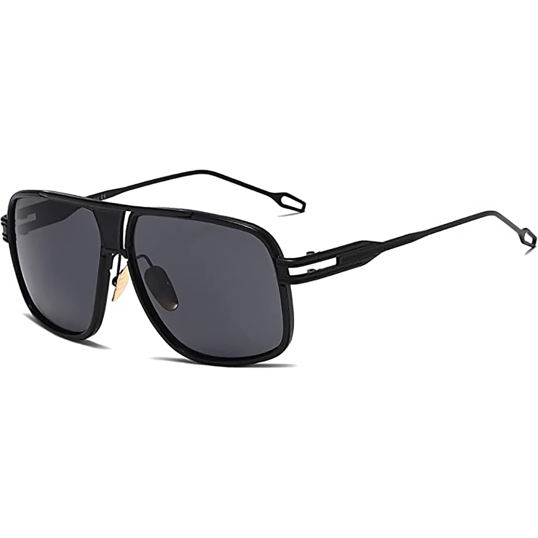Lisslune | Men’s Aviator Sunglasses with Alloy Frame and UV Protection