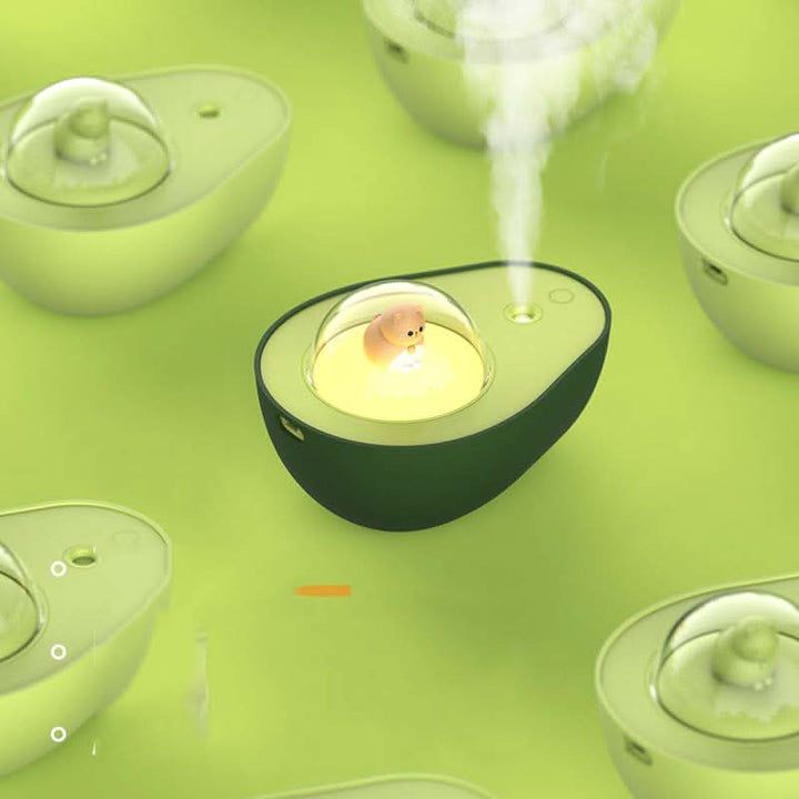 Lisslune | Avocado Night Light Humidifier with USB & LED