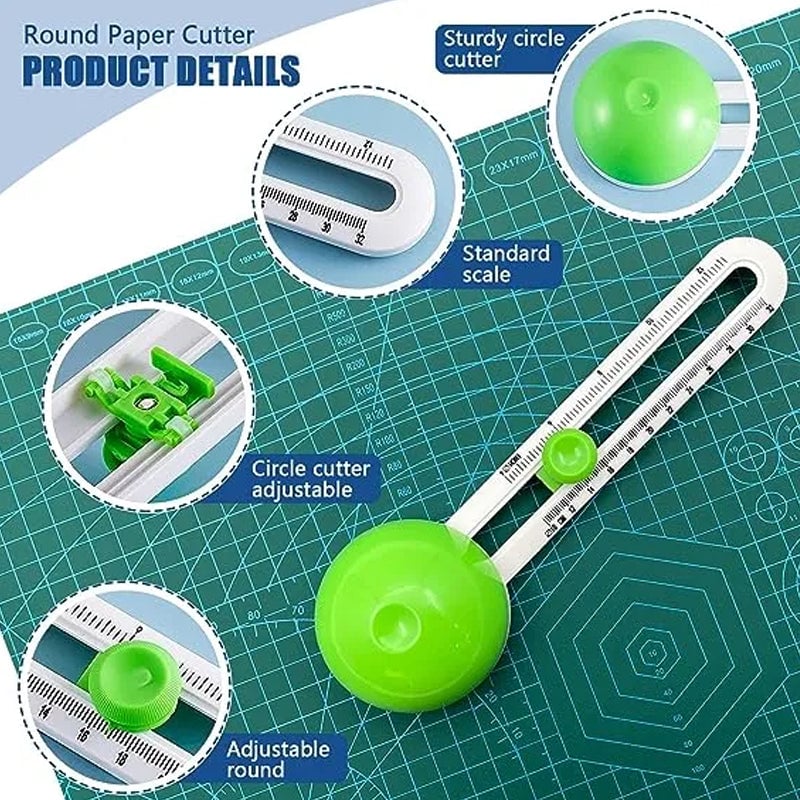 Lisslune | Simple Plastic Round Cutting Knife Model