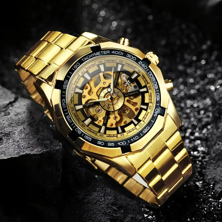Lisslune | Men's Skeleton Watch