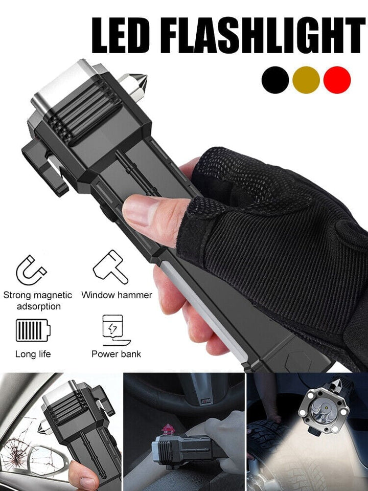 Lisslune | Super Bright Rechargeable LED Handheld Flashlight Portable Spotlight 4 Mode New