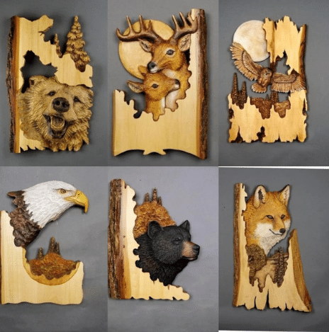 Lisslune | Animal Carving Handcraft Wall Decoration