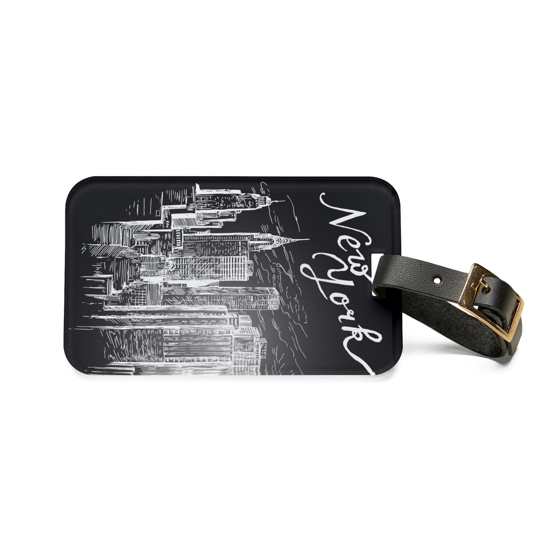 Lisslune | Adjustable Acrylic Baggage Tag: Your Stylish Travel Companion