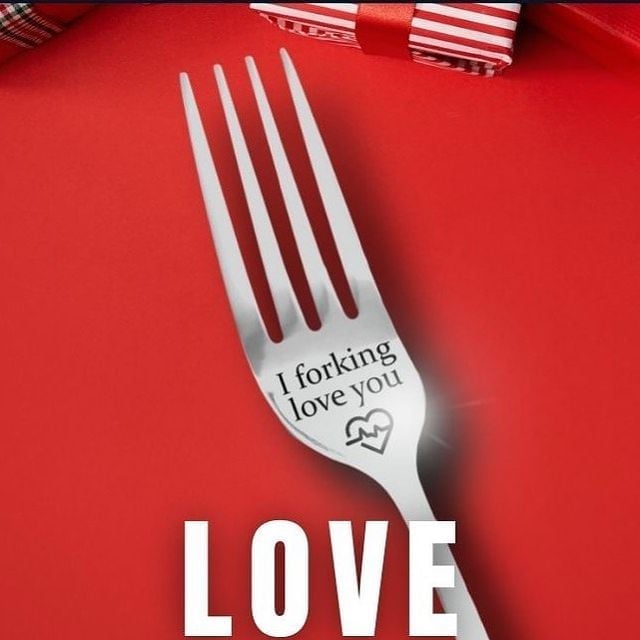 Lisslune | Engraved Fork - Best Funny Gift For Loved One