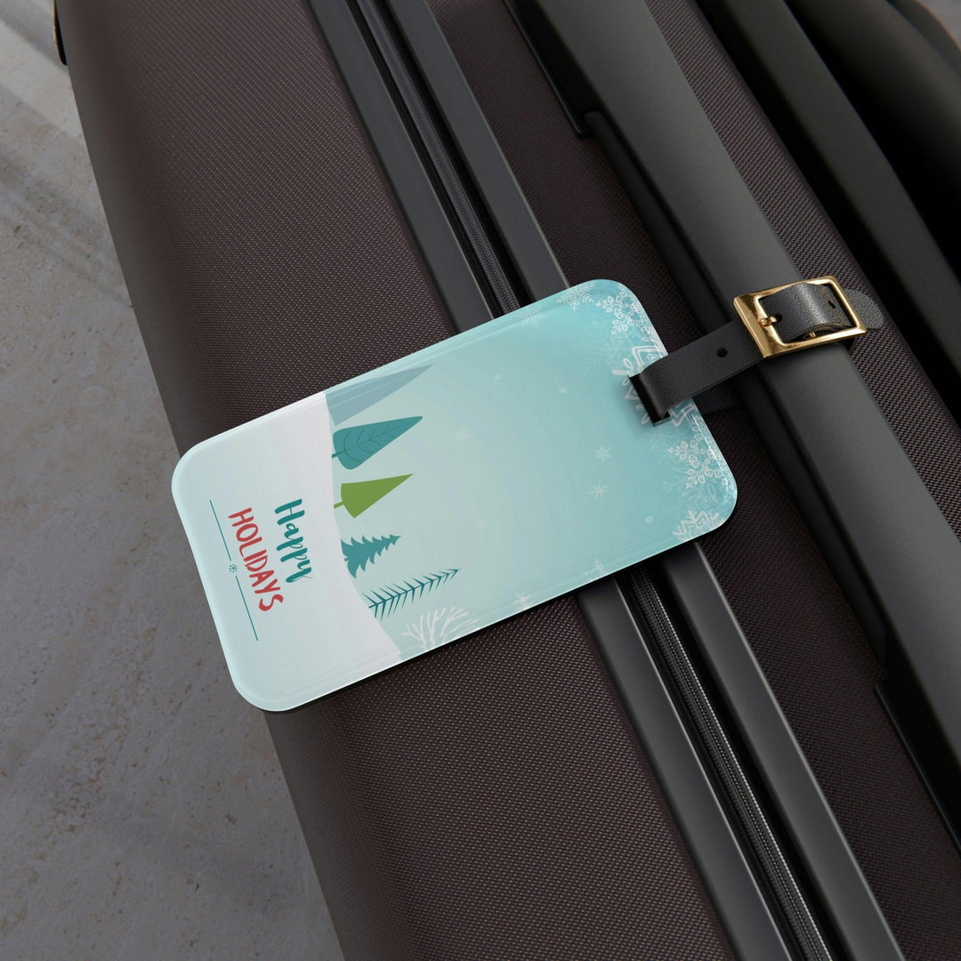 Lisslune | Chic Personalized Luggage Tag Set: Customization options for stylish travel