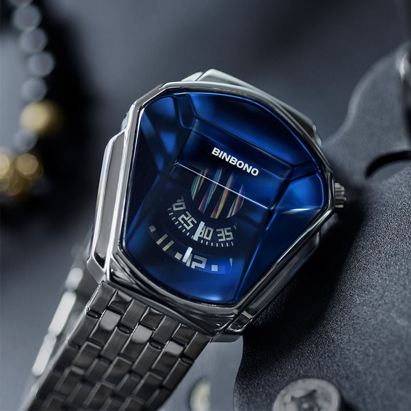 Lisslune | Men's Diamond Style Quartz Watch