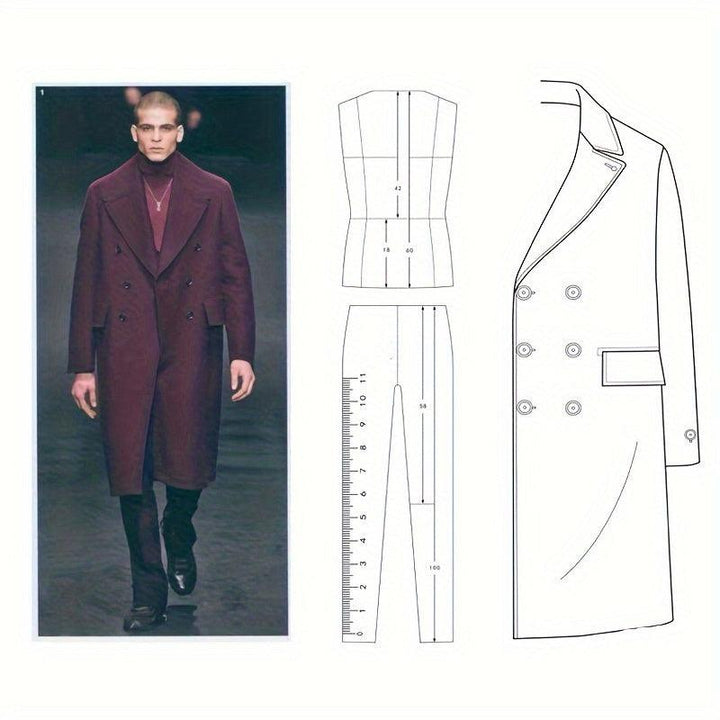 Lisslune | Men's Clear Fashion Mannequin: Essential tool for tailoring and knitting