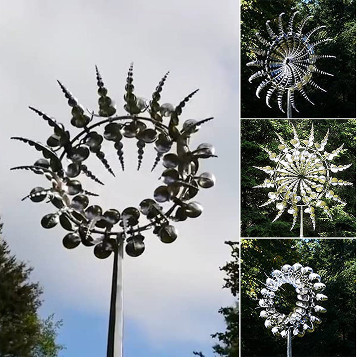Lisslune | AeroWind Dynamic Metal Windmill