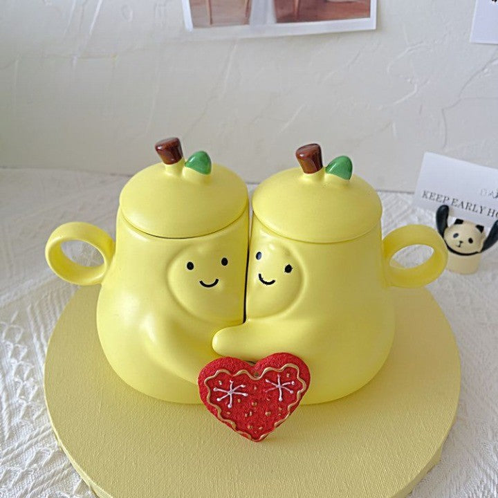 Lisslune | Cuddly Pear Ceramic Duo Cup
