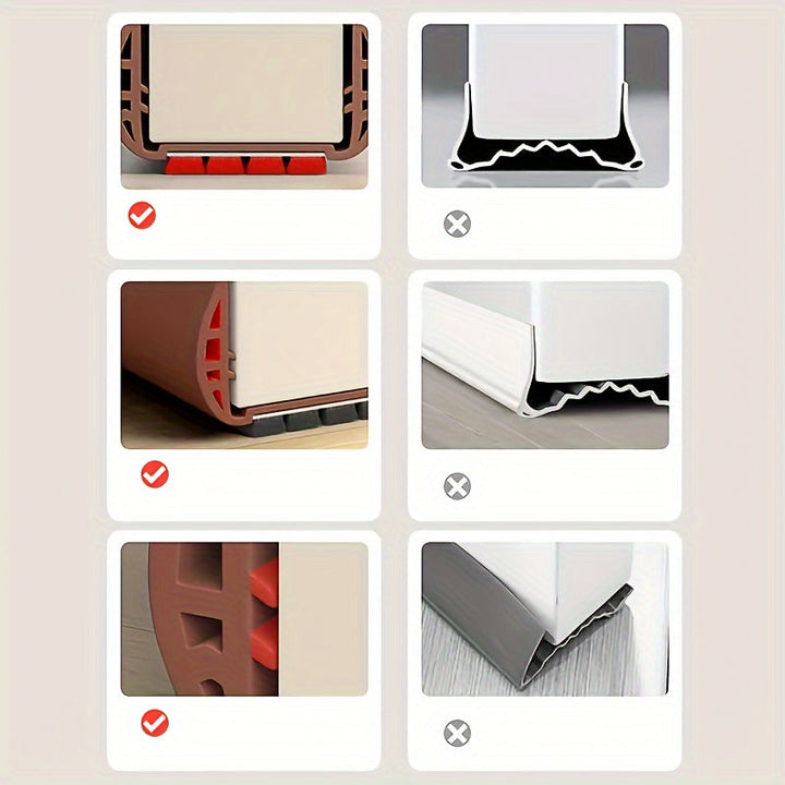 Lisslune | SnugBlock Doorstop Adjustable for Insulation and Soundproofing