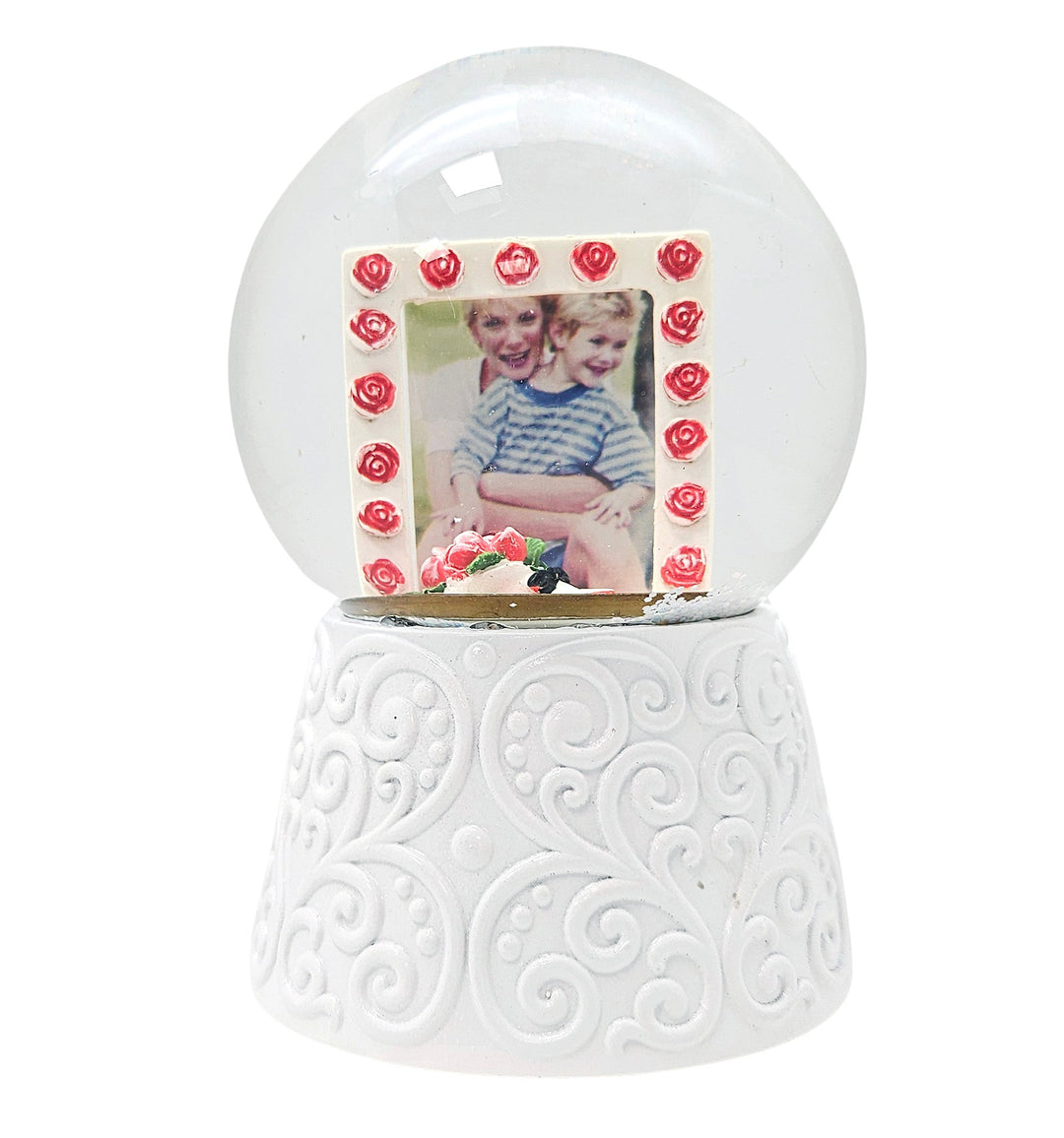 Lisslune | Aurora personal snow globe - Unique gift idea with photo insert