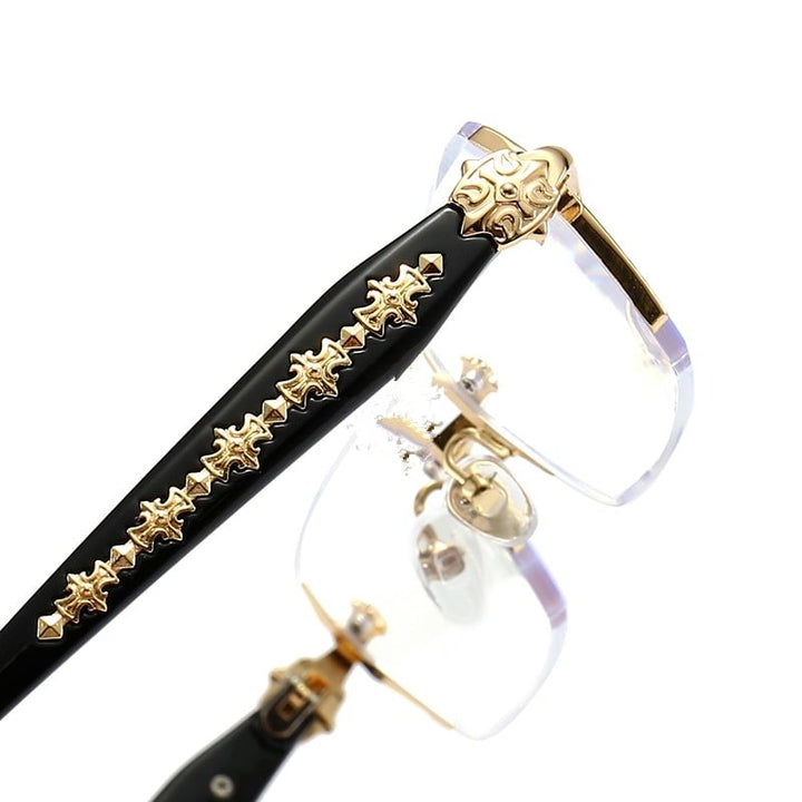 Lisslune | Anti-Blue Light Presbyopia Glasses Hd Rimless Glasses