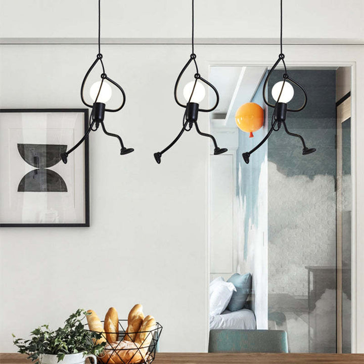Lisslune | Retro Iron Man Pendant Light