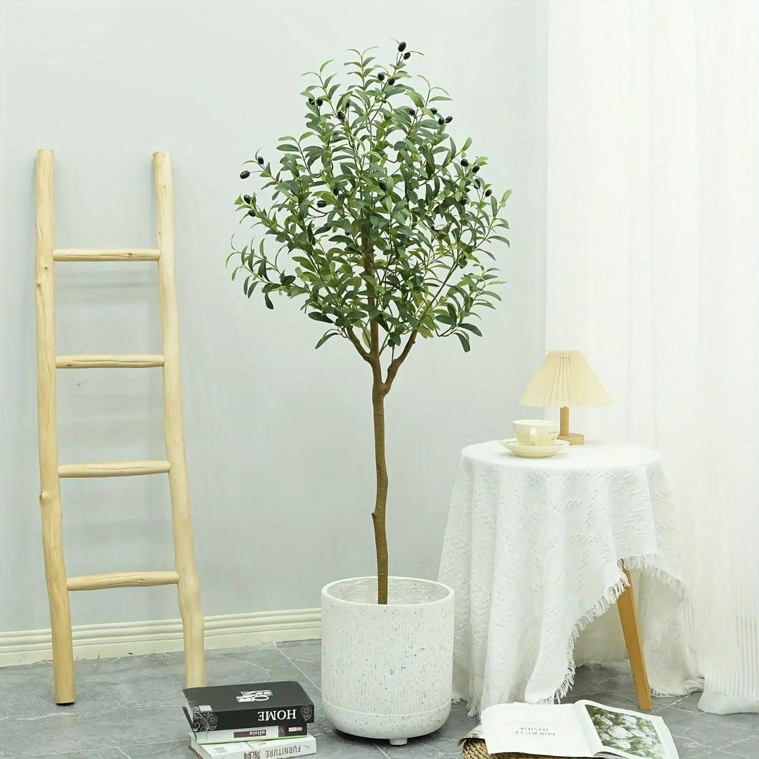 Lisslune | OlivaLeaf - Lifelike Olive Tree Decoration