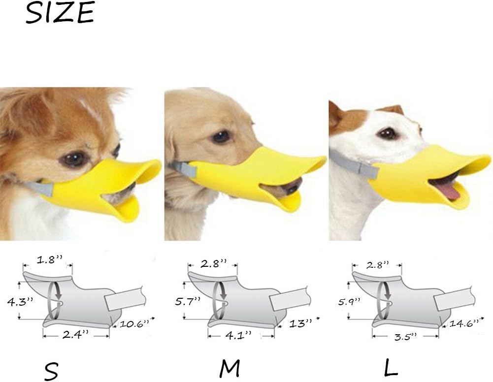Lisslune | Anti Bite Duck Mouth Shape Dog Mouth Covers