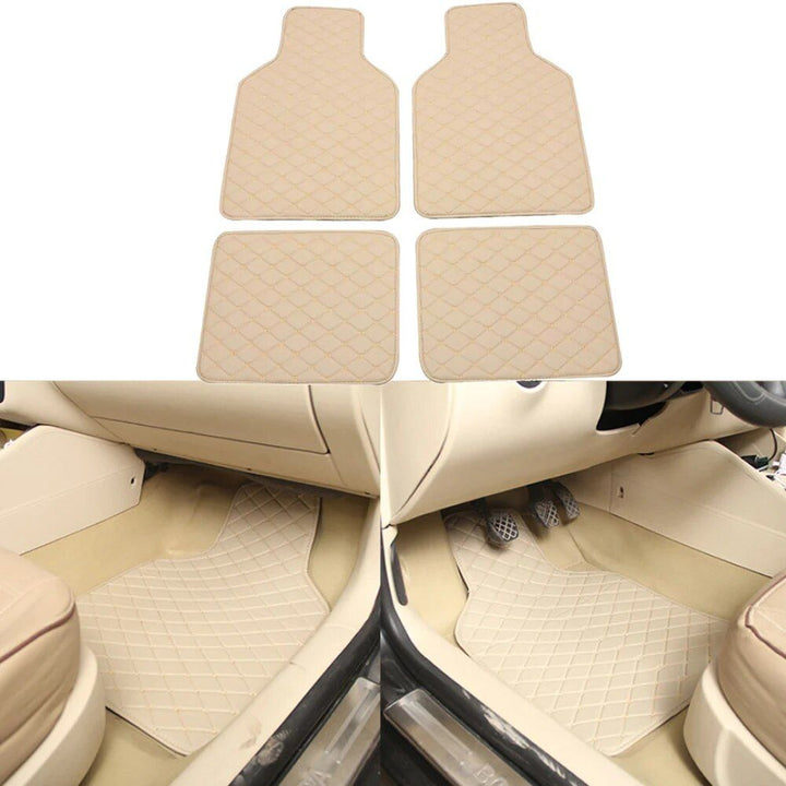 Lisslune | Universal Waterproof Leather Car Mats