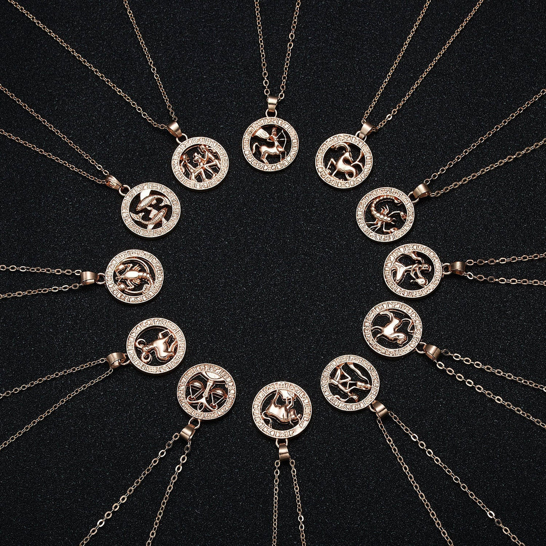 Lisslune | Constellation Rose Gold Animal Necklace
