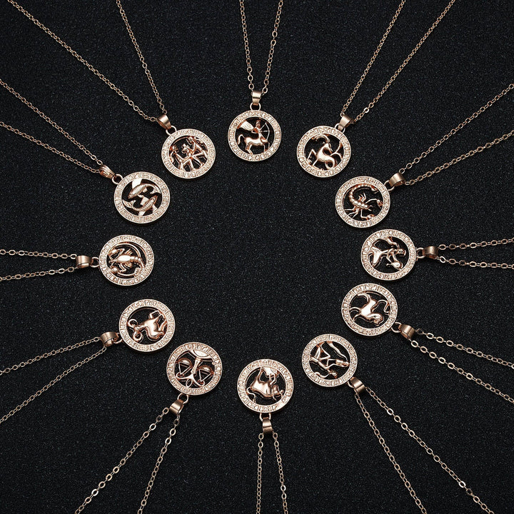 Lisslune | Constellation Rose Gold Animal Necklace