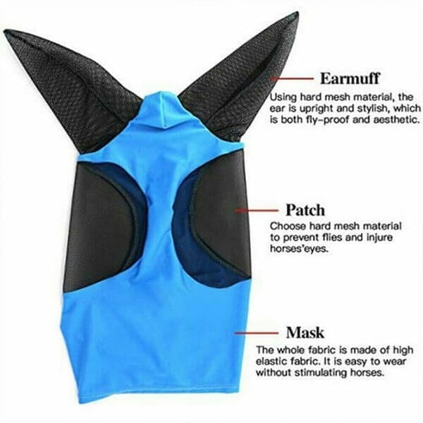 Lisslune | Equine Mask Anti-Fly Mesh
