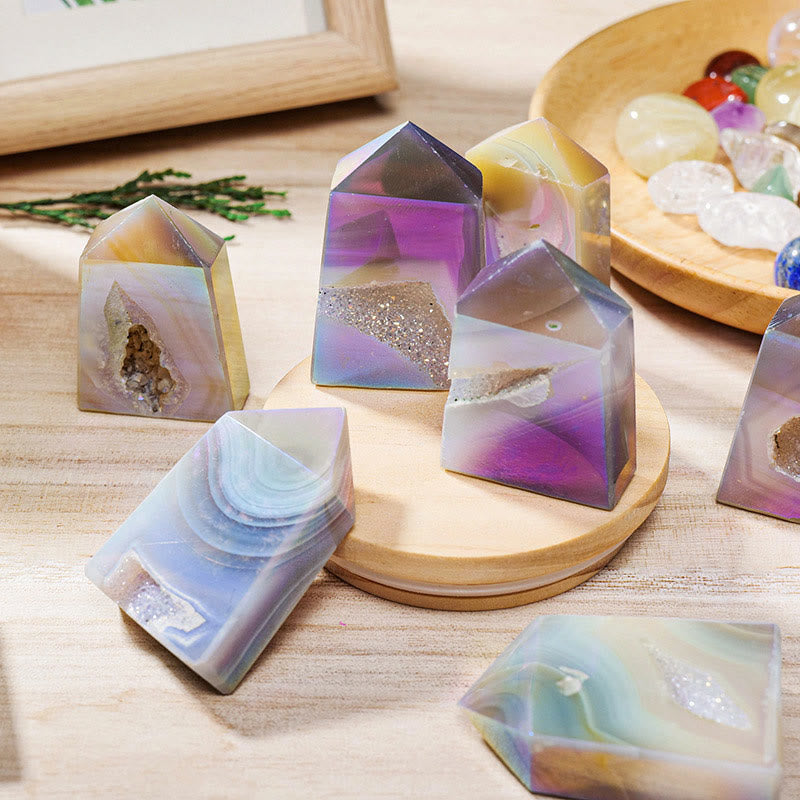 Lisslune | Frendorf Angel Aura Quartz Crystal Sticks Gemstone Decor