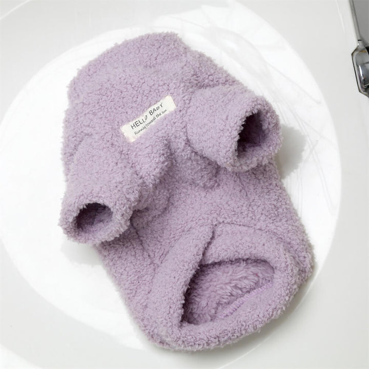 Lisslune | Cozy and soft fleece dog sweater - Perfect for comfort in cold weather