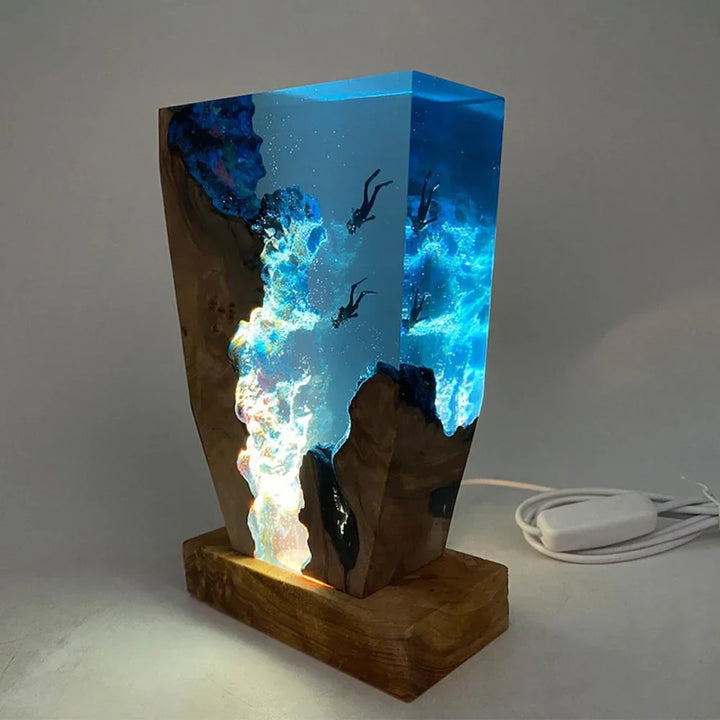Lisslune | Wave LED Lamp made of Resin