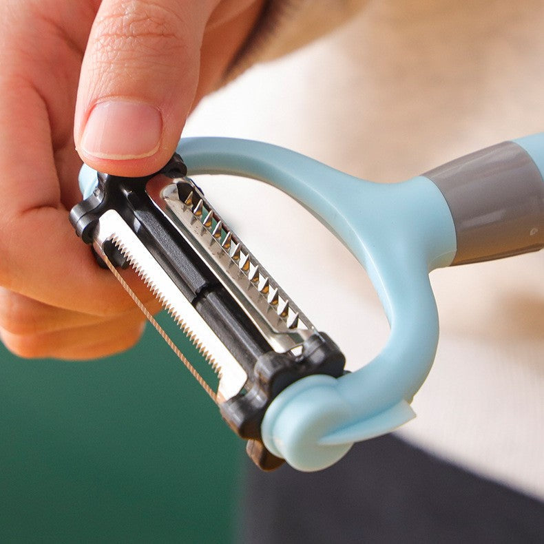Lisslune | Stainless Steel 3-in-1 Multifunction Peeler Knife