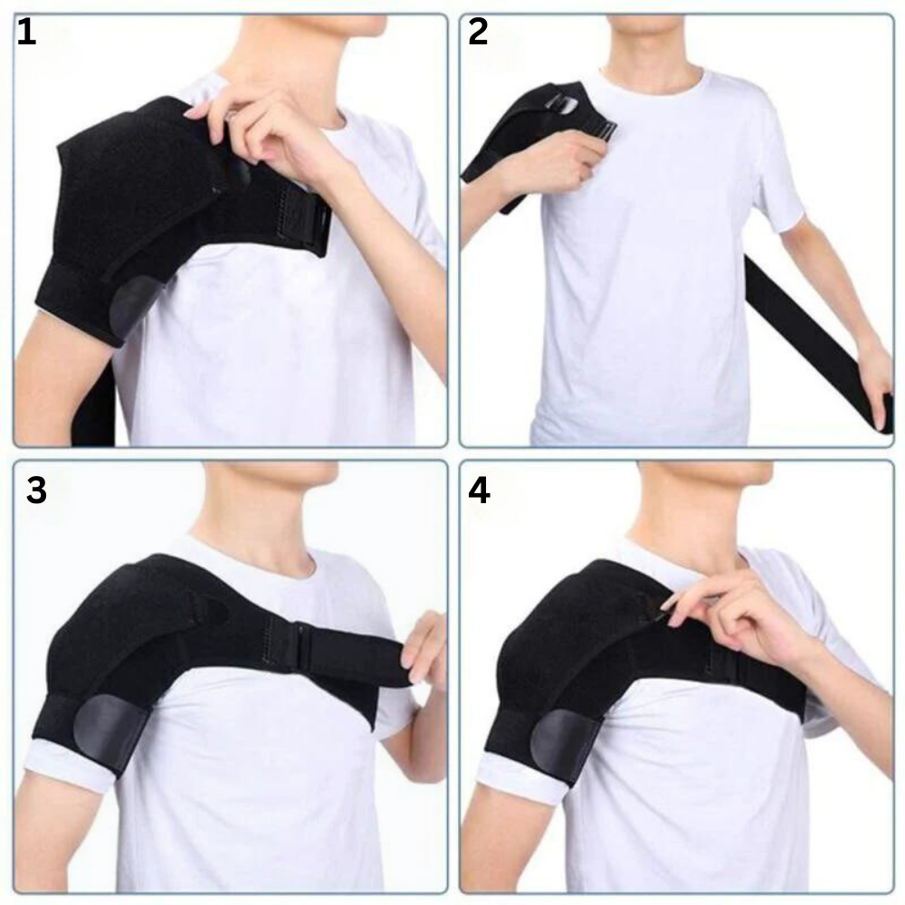 Lisslune | Shoulder support | Instant pain relief | Adjustable support