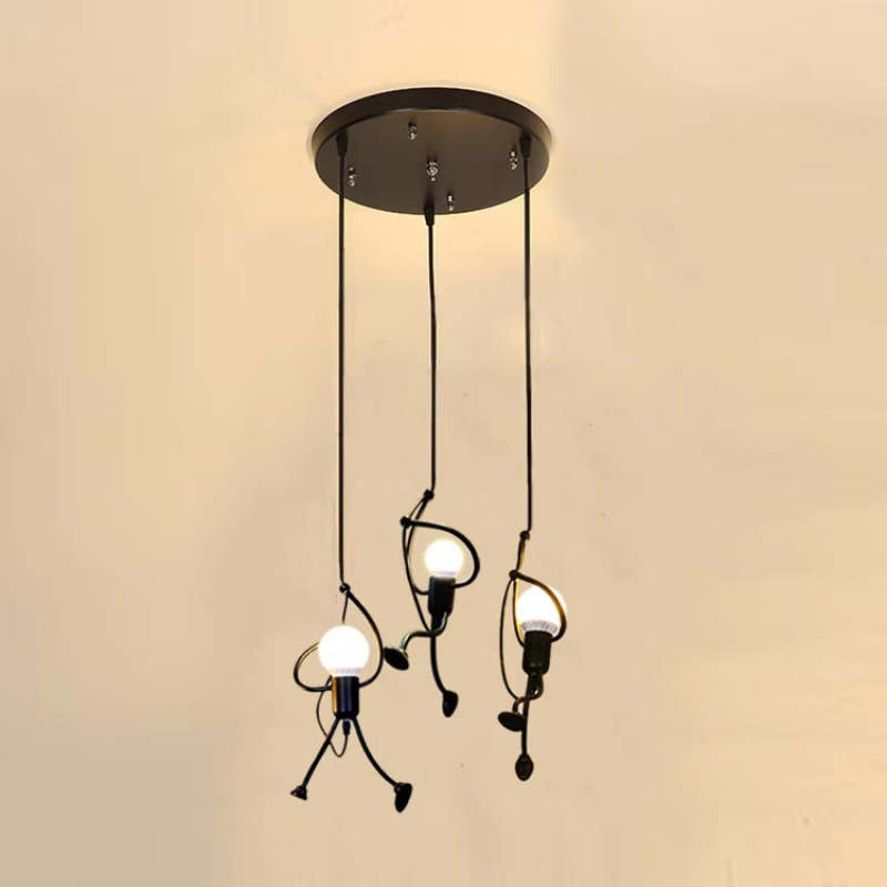 Lisslune | Retro Iron Man Pendant Light