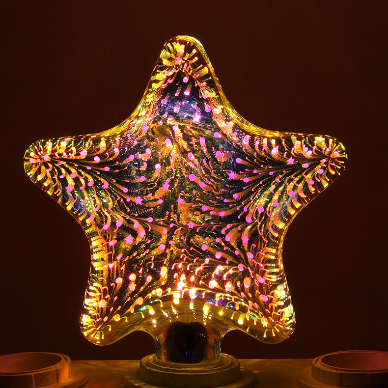 Lisslune | 3D Fireworks LED Light Bulb