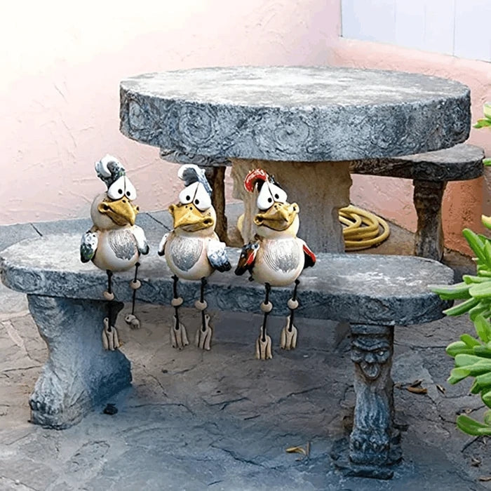 Lisslune | Chicken Farm Farm Decoration—Outdoor Yard Landscape Sculptures