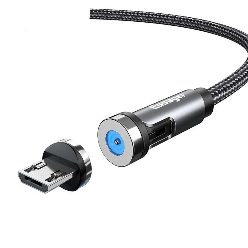 Lisslune | Rotate Magnetic Cable Fast Charging Magnetic Charger