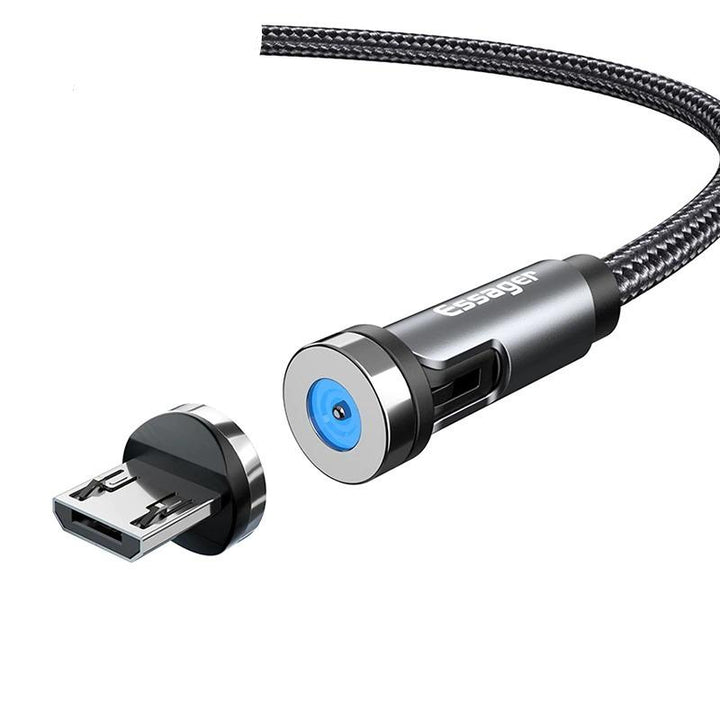 Lisslune | Rotate Magnetic Cable Fast Charging Magnetic Charger