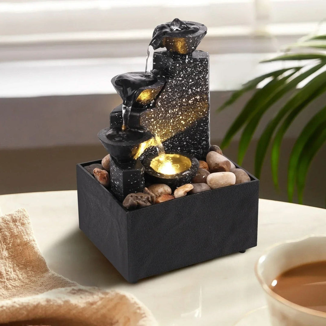Lisslune | RuheMoment LED Fountain – Soothing Atmosphere in Modern Form