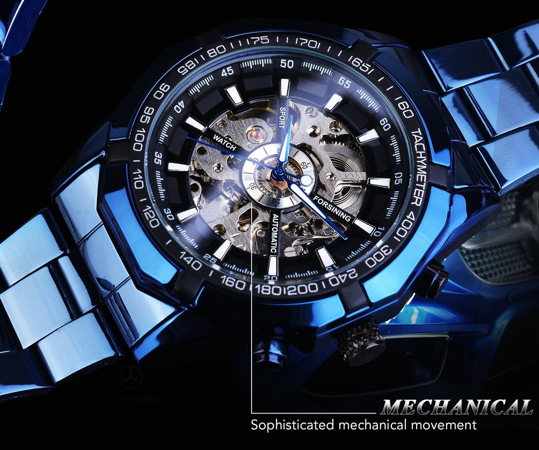 Lisslune | Men's Skeleton Watch
