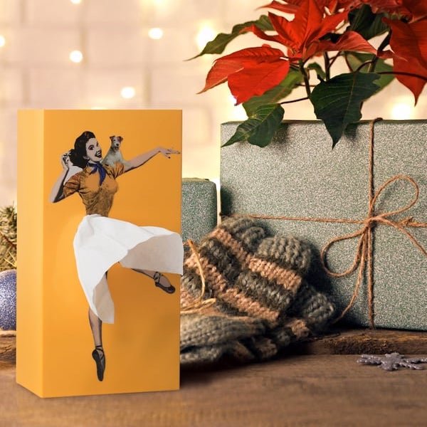 Lisslune | Flying Skirt Tissue Box