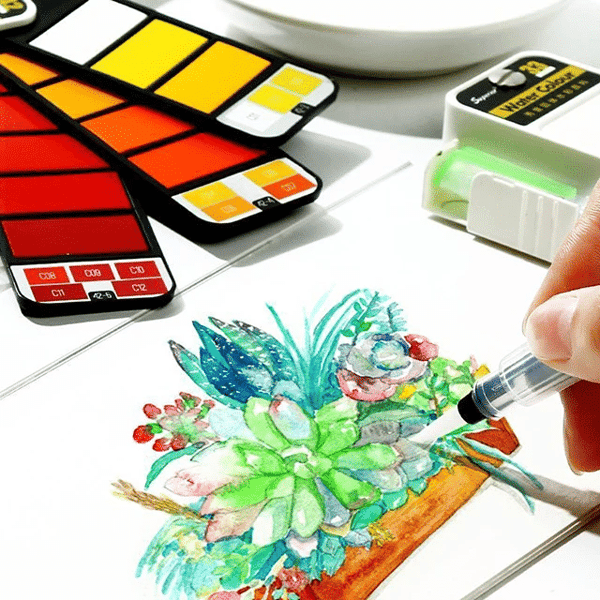 Lisslune | Handy Watercolor Travel Kit
