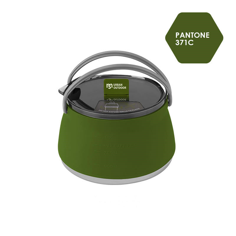 Lisslune | Camping Outdoor Silicone Foldable Kettle