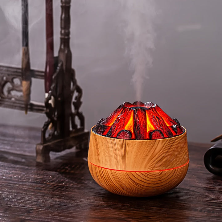 Lisslune | Fire Diffuser - Mini simulated charcoal fire air humidifier with realistic flame effect