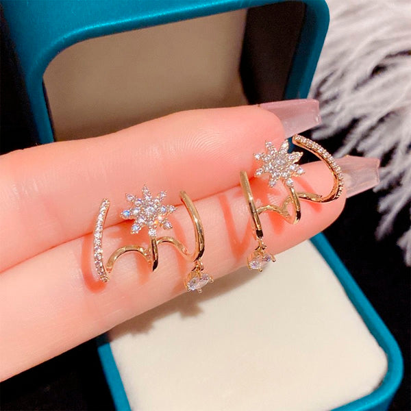 Lisslune | Brilliant Diamond Earrings
