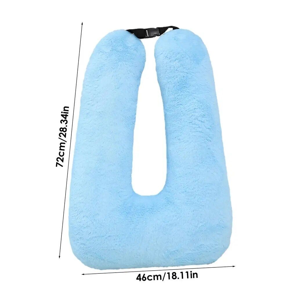 Lisslune | Ergonomic car and travel head pillow with adjustable strap for comfortable support