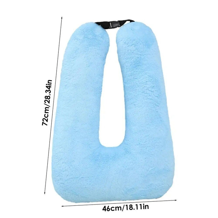 Lisslune | Ergonomic car and travel head pillow with adjustable strap for comfortable support
