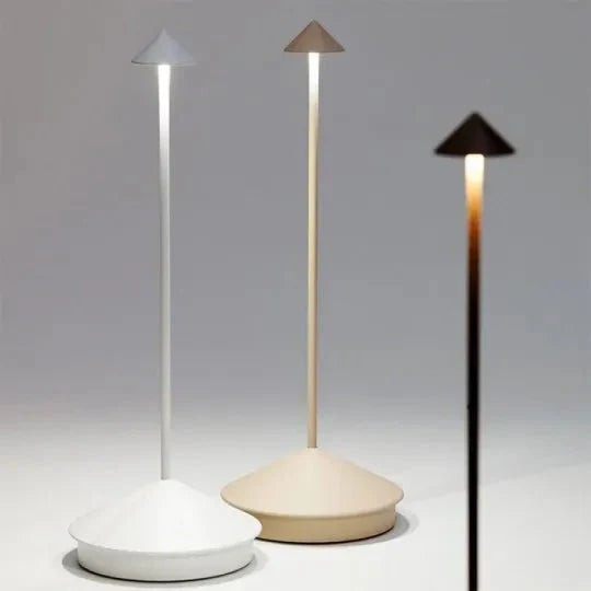 Lisslune | LumiZen Minimalist LED Table Lamp | Waterproof and Dimmable Wireless Lighting