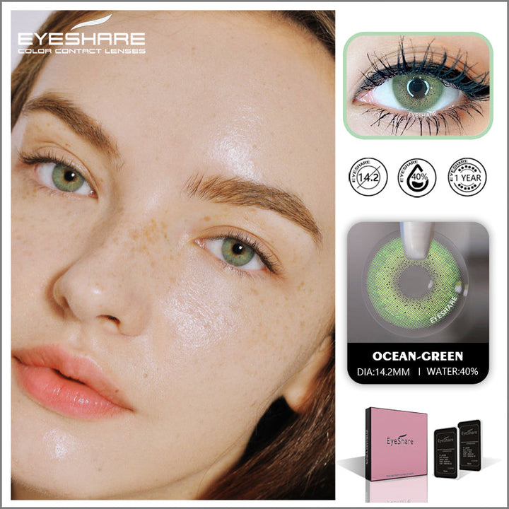 Rynx Ocean Green 14.2mm 1 Pair | 1 Year