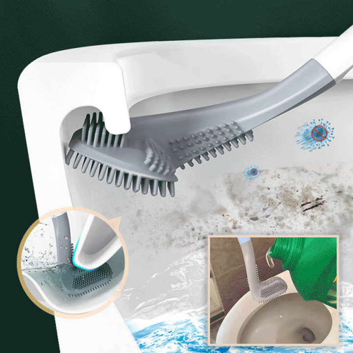 Lisslune | BRUSHIR – Toilet brush with long handle for thorough and effortless cleaning