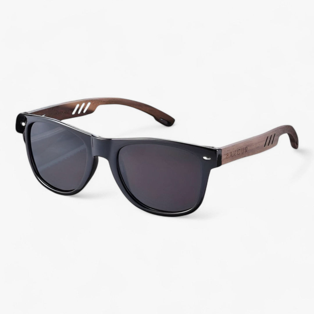 Lisslune | Wooden Temple Polarized Sunglasses UV400 Protection