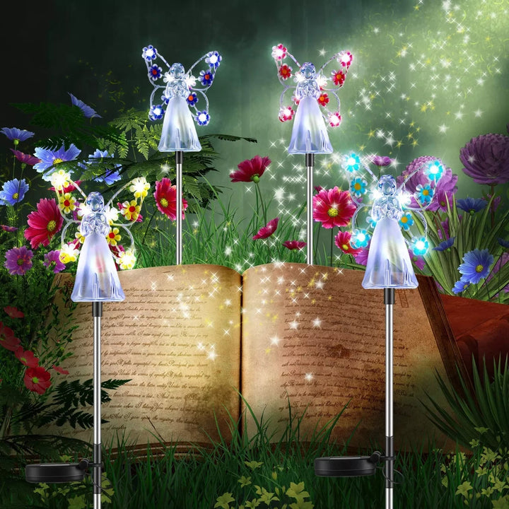 Lisslune | LumiWings Solar-powered Butterfly Lights – Enchanting Outdoor Garden Decoration