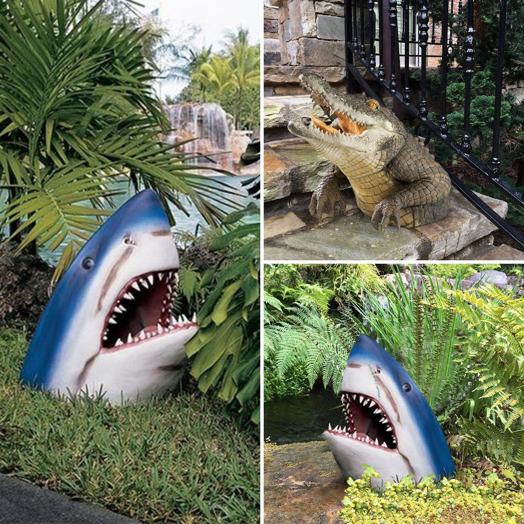 Lisslune | Garden Swamp Gator Statue