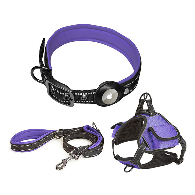 Lisslune | Airtag pet harness vest set